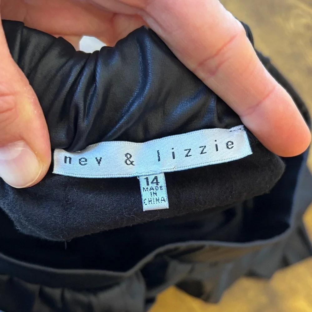 Nev & Lizzie Black Skirt
